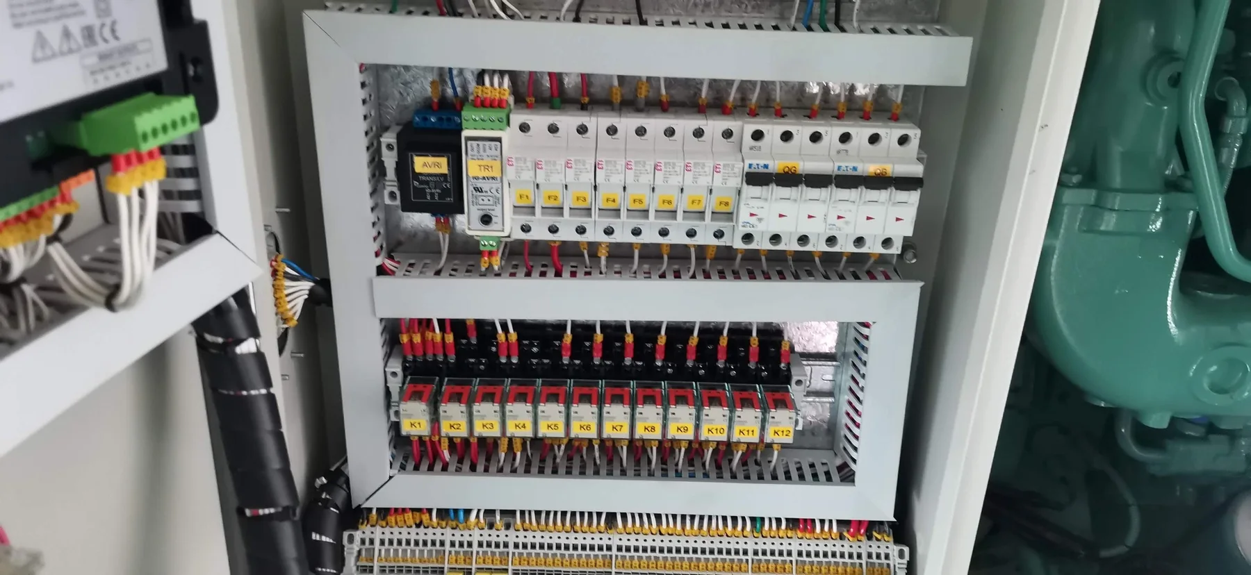 Tablero industrial de automatización y protecciones