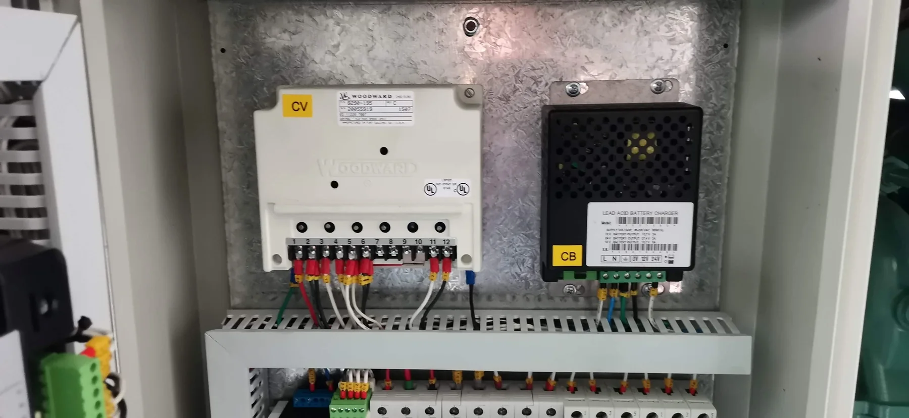 Tablero de relés y control